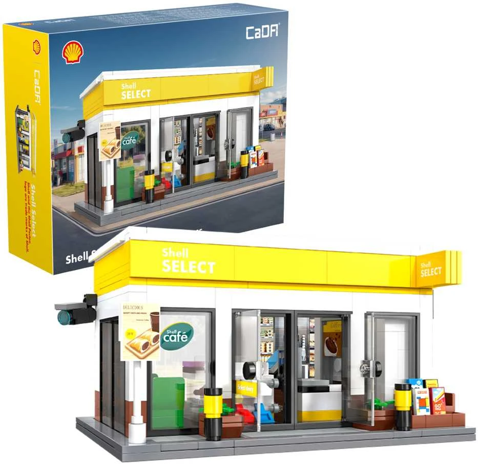 CaDA statybiniai blokeliai, „Shell Shop“ pastatas, 303 dalys