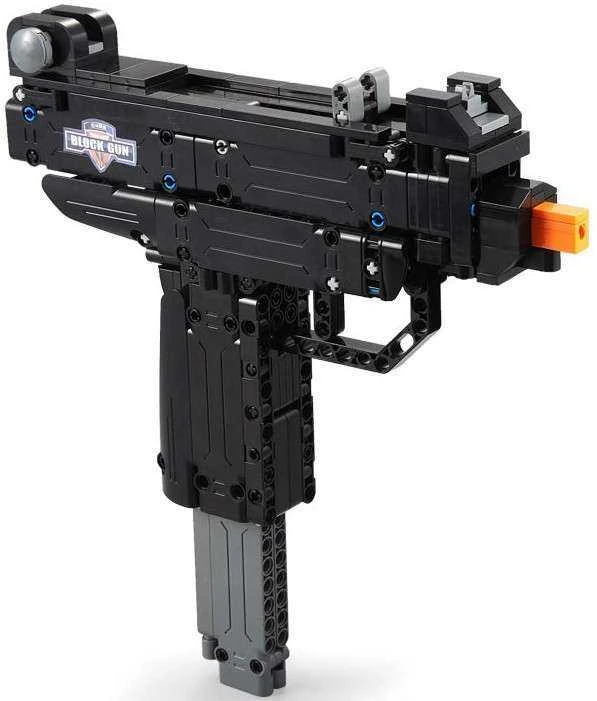 Cada C81008W blokuoja ginklą, šaudo iš automato Micro UZI + šovinių