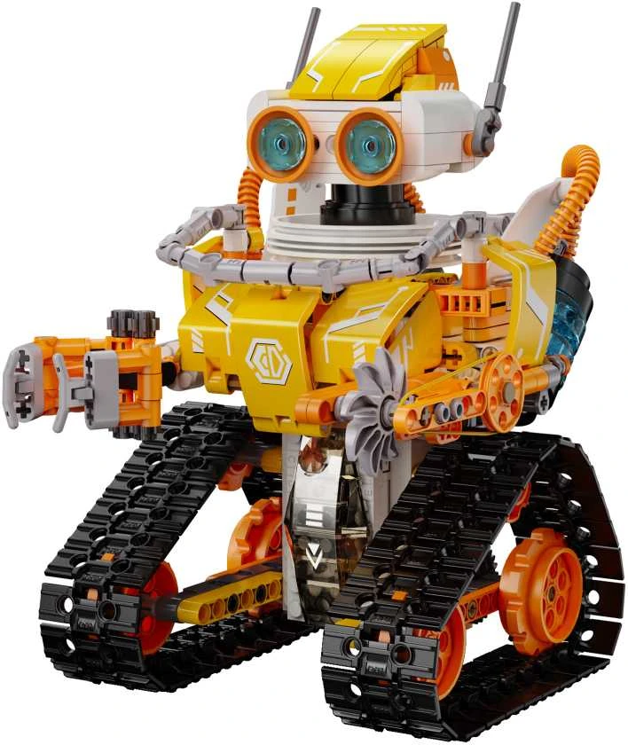 CADA CODE robotų blokų rinkinys, modelis W.BOT RC, nuotoliniu būdu valdomas Dual Mode 455
