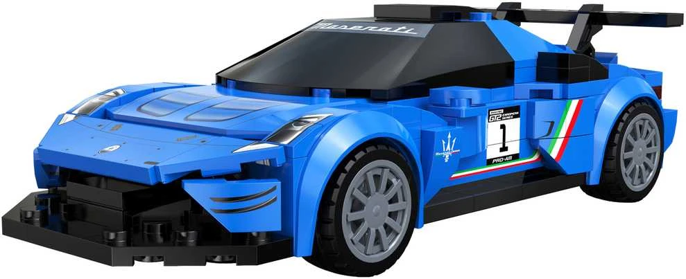 CaDA Statybiniai blokai Automobilis 15,5 cm lenktyninis automobilis Maserati GT2 Transporto priemonė 240 vnt 1:24 C55031W