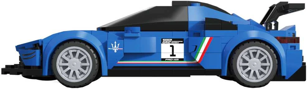 CaDA Statybiniai blokai Automobilis 15,5 cm lenktyninis automobilis Maserati GT2 Transporto priemonė 240 vnt 1:24 C55031W