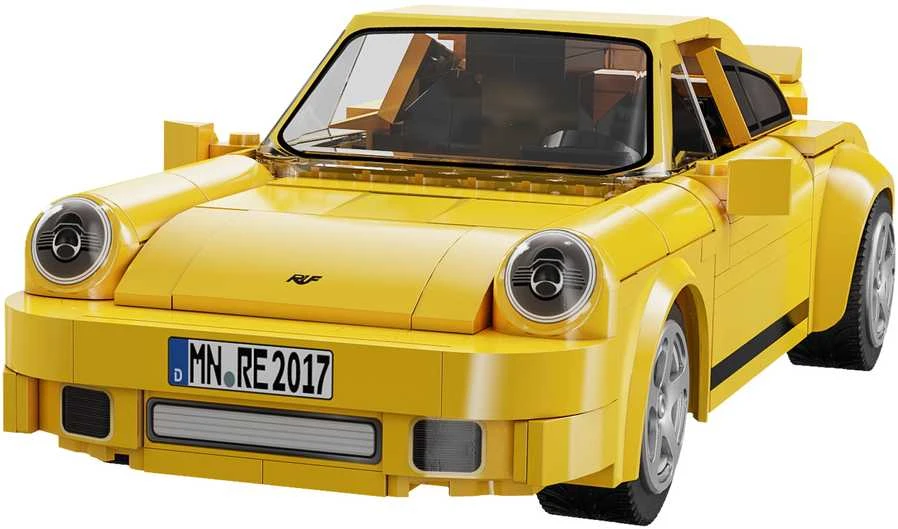 CADA BLOKŲ RINKINYS RUF CTR 2017 YELLOWBIRD NUOTOLINIO PULTO VALDYMAS AUTOMOBILIS 222 EL