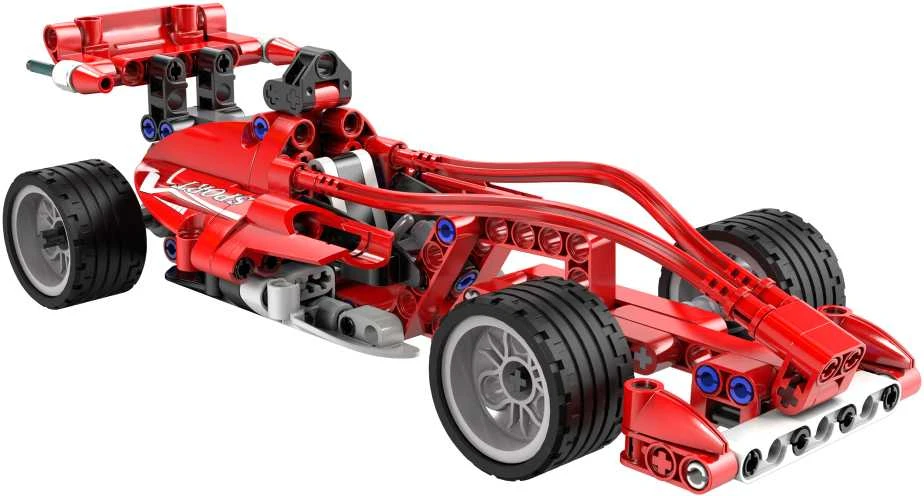 CaDA Statybiniai blokai Sportinis automobilis 23 cm Formula Racing Car 144 vnt