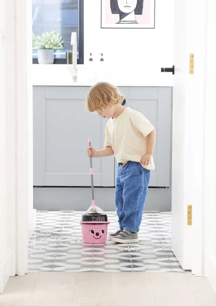 Rinkinys Valymo Šluostė Ir Kibiras Hetty Vaikams Casdon 42 cm