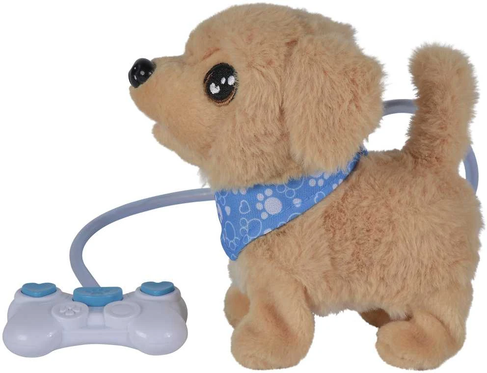 IInteraktyvus pliušinis šuo su pavadėliu Simba Chi Chi Love Loomy