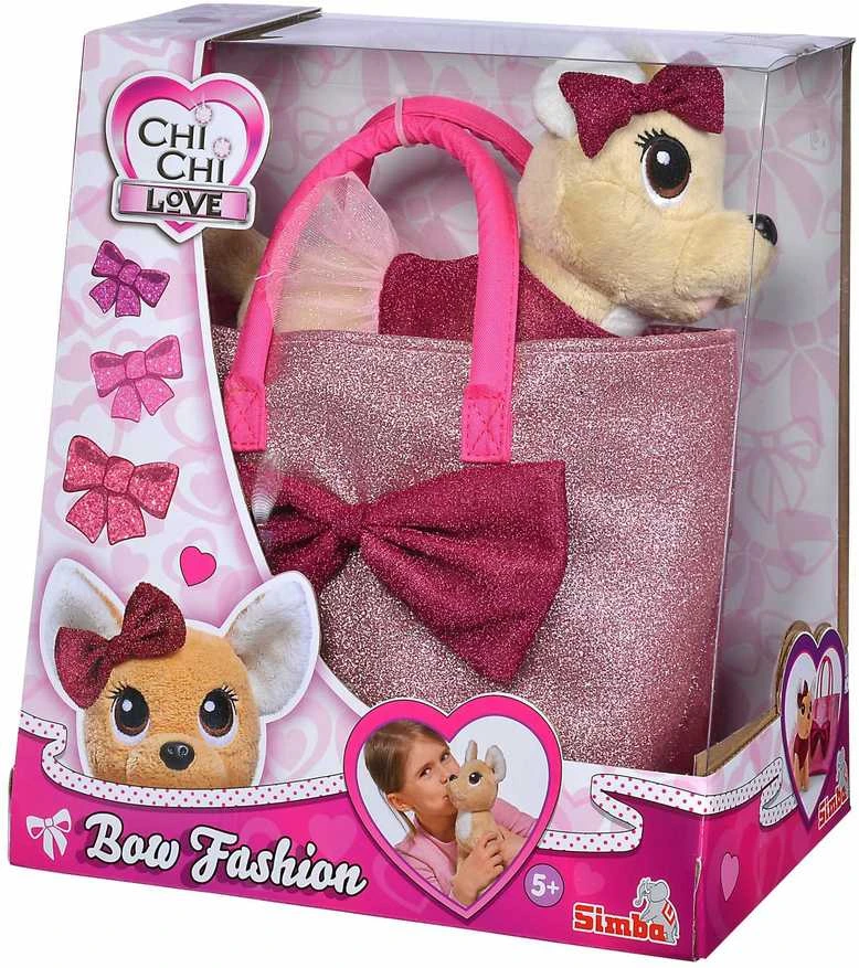 Simba pliušinis šuniukas su rankinuku Chi Chi Love