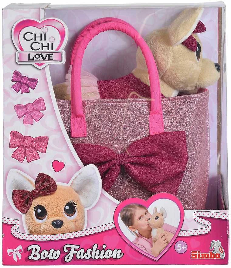 Simba pliušinis šuniukas su rankinuku Chi Chi Love