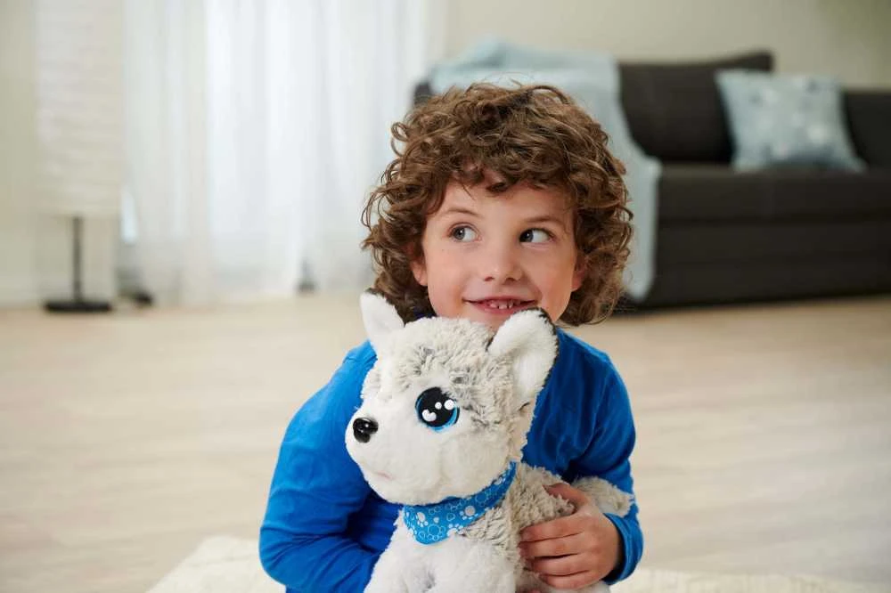 Simba Minkštas pliušinis interaktyvus husky šuo Chi Chi Love