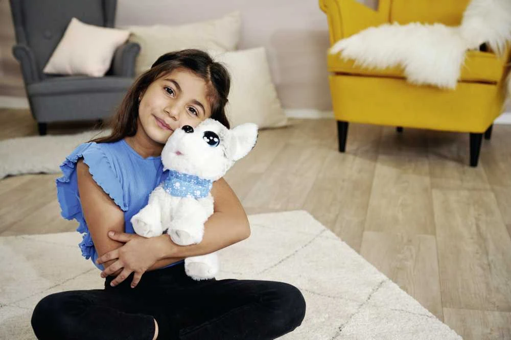 Simba Minkštas pliušinis interaktyvus husky šuo Chi Chi Love