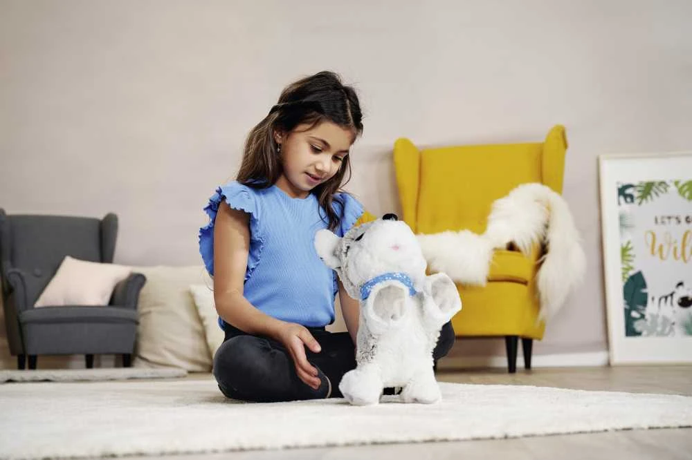 Simba Minkštas pliušinis interaktyvus husky šuo Chi Chi Love