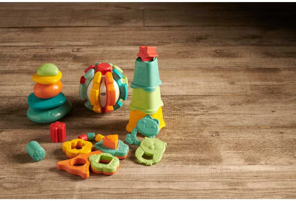 CHICCO Formelių rūšiavimo žaislas „Baobabas“