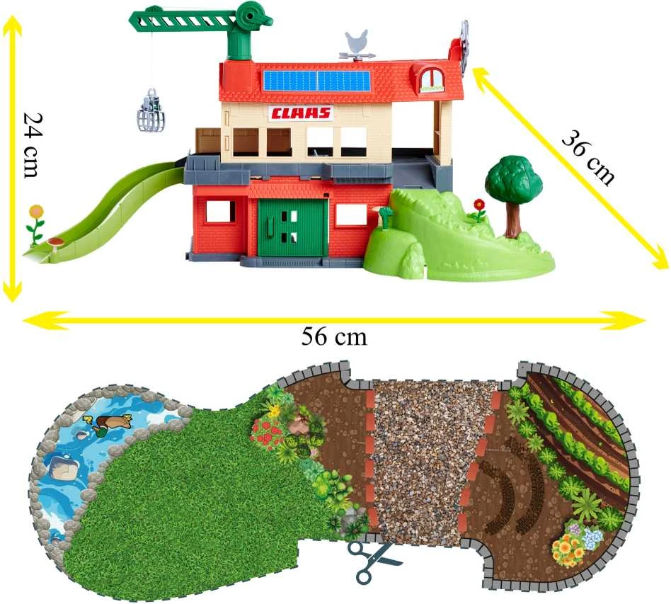 Majorette – Farmyard + 3 Vehicles (8503009000)