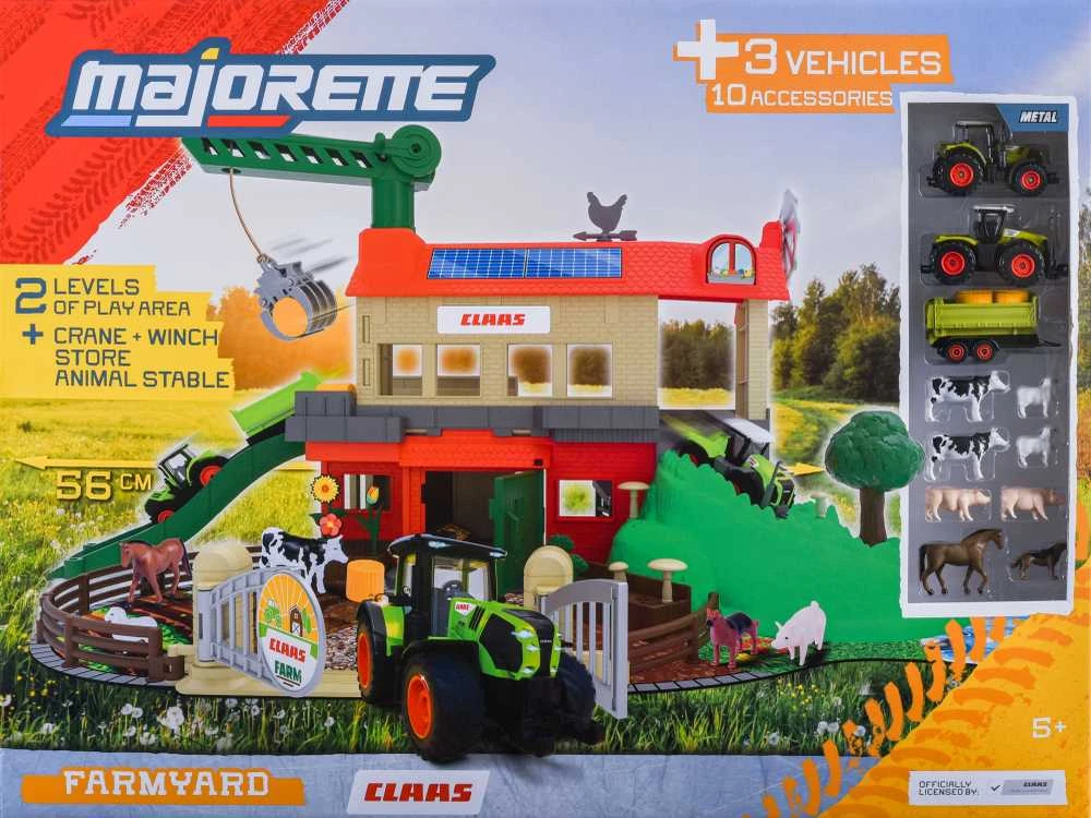 Majorette – Farmyard + 3 Vehicles (8503009000)