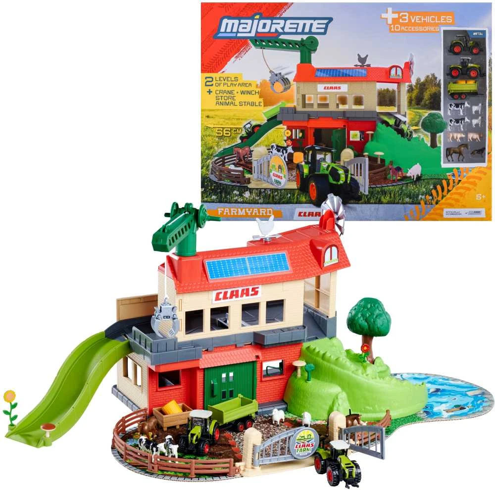 Majorette – Farmyard + 3 Vehicles (8503009000)