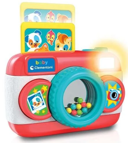 Clementoni Colorful Baby Camera skamba melodijos CLEMENTONI 17472