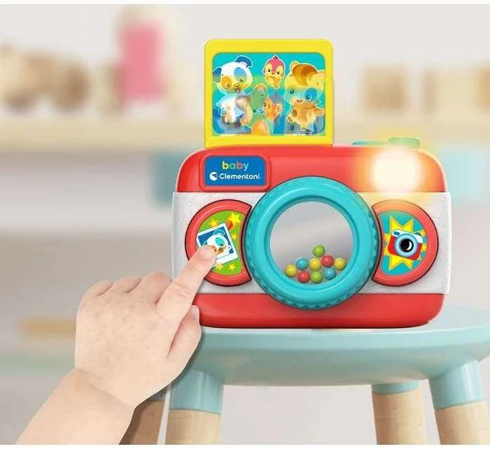 Clementoni Colorful Baby Camera skamba melodijos CLEMENTONI 17472
