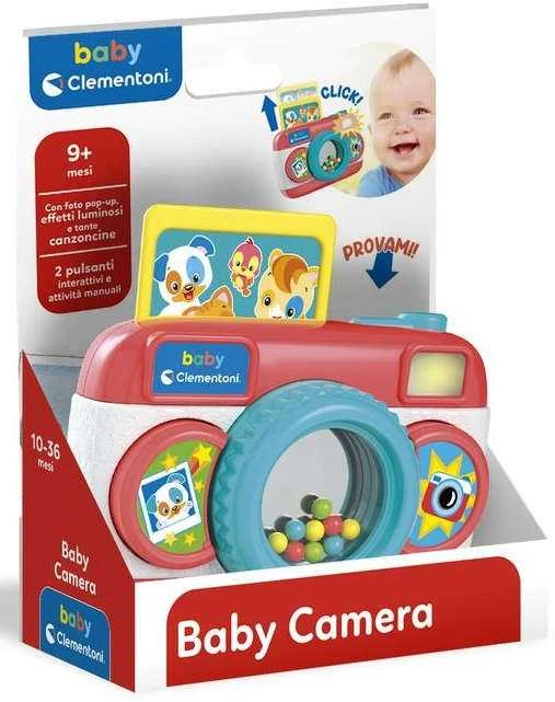 Clementoni Colorful Baby Camera skamba melodijos CLEMENTONI 17472