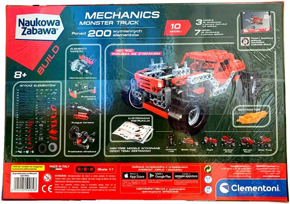 Monster Truck mechanikos laboratorija - Clementoni 50062