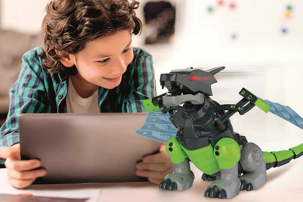 Robotikos konstravimo rinkinys - Mecha Dragon - Clementoni 50682