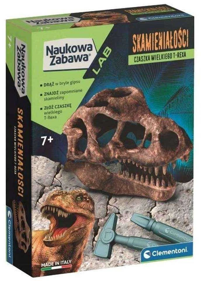 Archeologinis rinkinys Clementoni Scientific T-Rex kaukolė