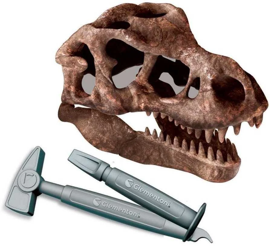 Archeologinis rinkinys Clementoni Scientific T-Rex kaukolė