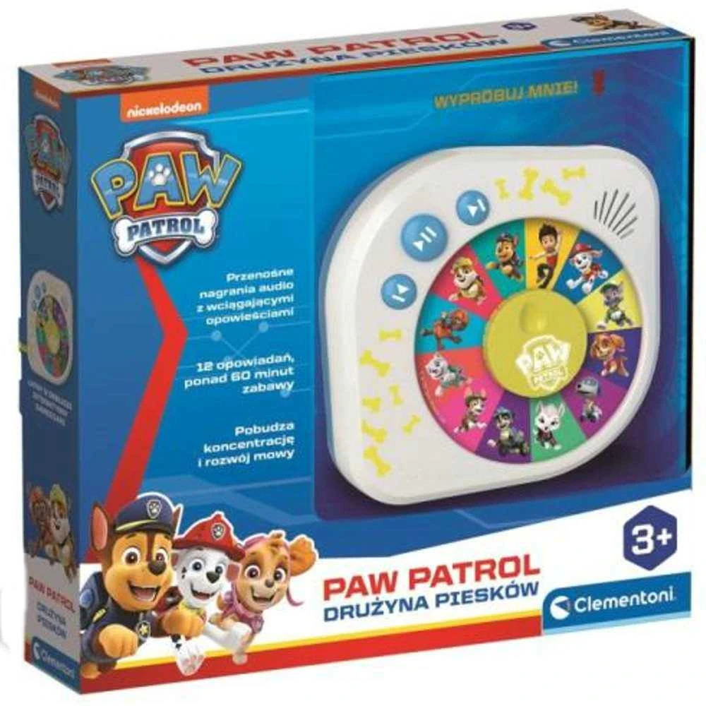 Pasakotojas PAW Patrol nuotykiai ir istorijos Lenkų Kalba Clementoni 50787