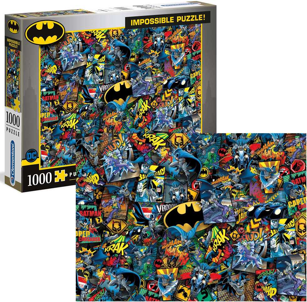 Clementoni Dėlionė 1000 vnt. - Betmenas (The Batman)