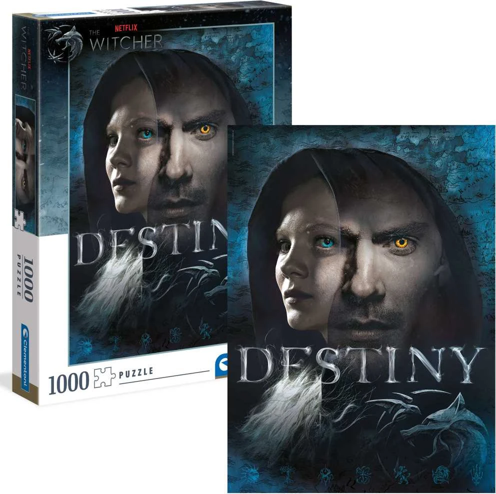 Clementoni Dėlionė 1000 vnt. - Raganius (The Witcher)