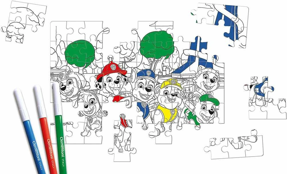 Clementoni Dėlionė 60 vnt. - Šunyčiai patruliai (PAW Patrol)