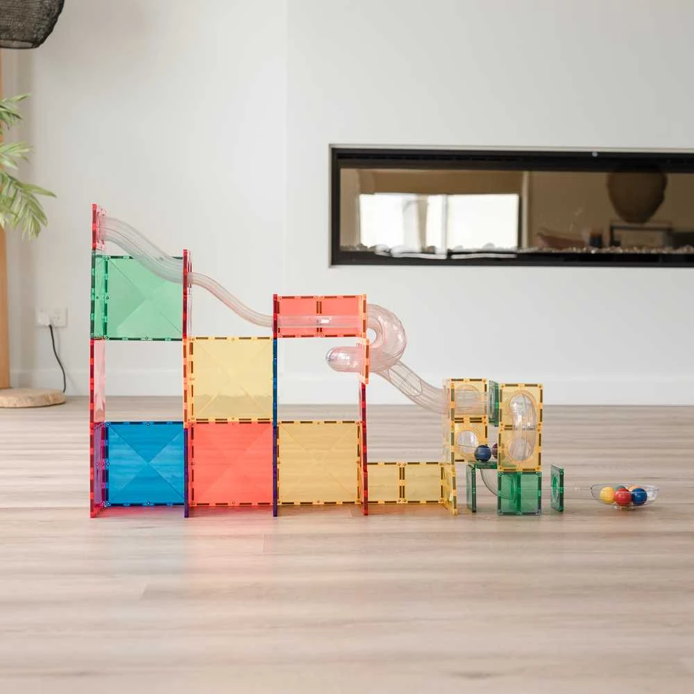 Magnetinis konstruktorius Connetix Rainbow Rutuliuko trasa