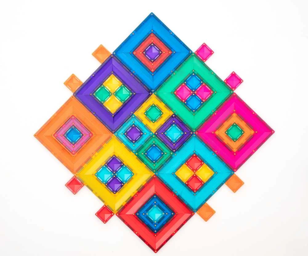 CONNETIX magnetinis konstruktorius - Bright Portal Pack 48d.