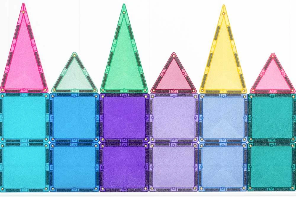 CONNETIX magnetinis konstruktorius - Glitter Castle Pack 48d.