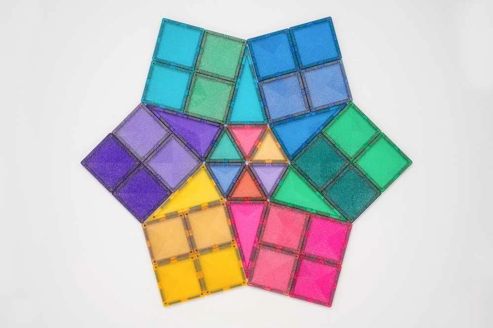 CONNETIX magnetinis konstruktorius - Glitter Castle Pack 48d.