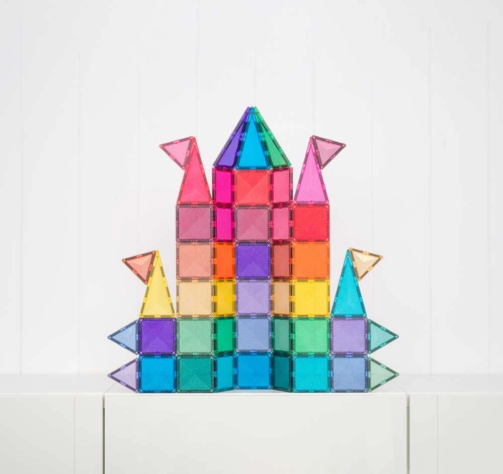 CONNETIX magnetinis konstruktorius - Glitter Castle Pack 48d.