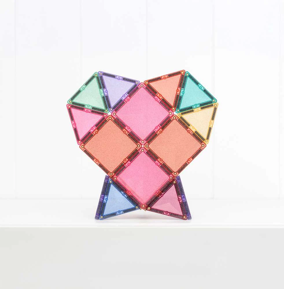 CONNETIX magnetinis konstruktorius - Glitter Castle Pack 48d.