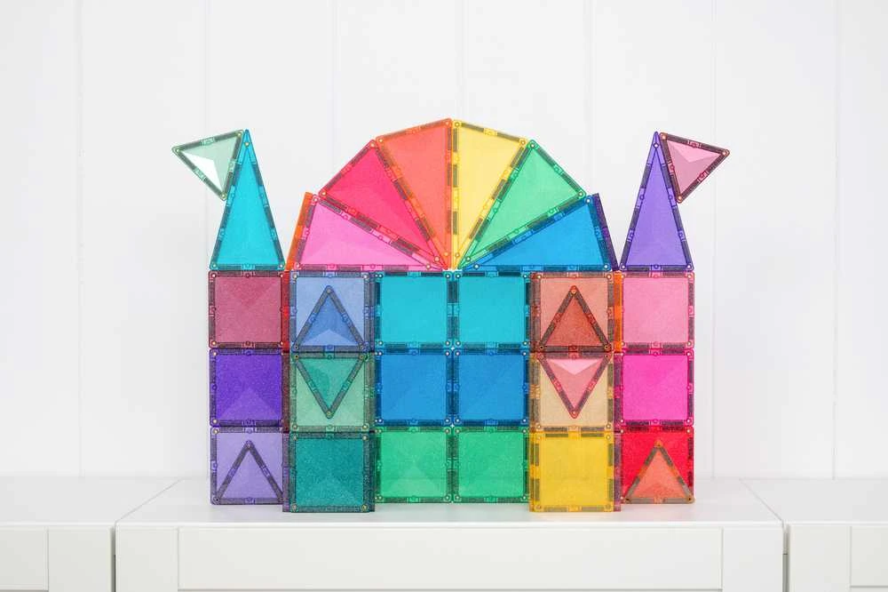CONNETIX magnetinis konstruktorius - Glitter Castle Pack 48d.