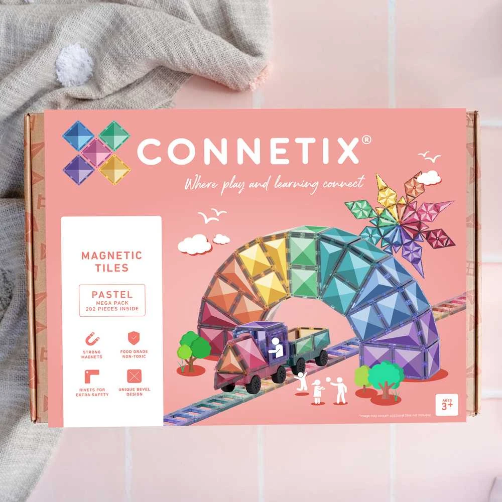 Connetix Pastelinis MEGA rinkinys 202 dalys