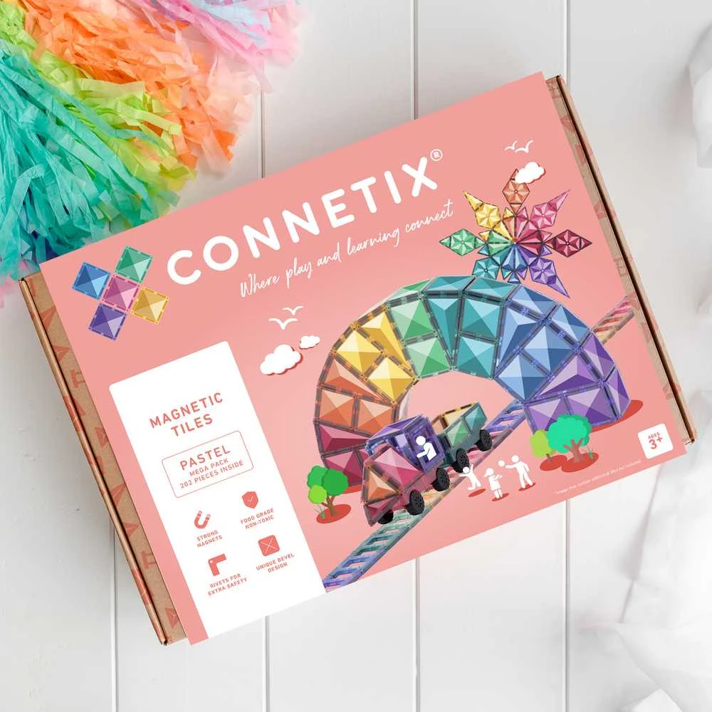 Connetix Pastelinis MEGA rinkinys 202 dalys