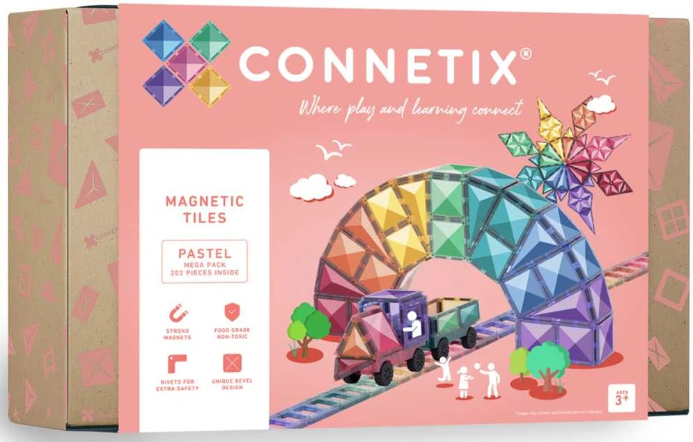 Connetix Pastelinis MEGA rinkinys 202 dalys