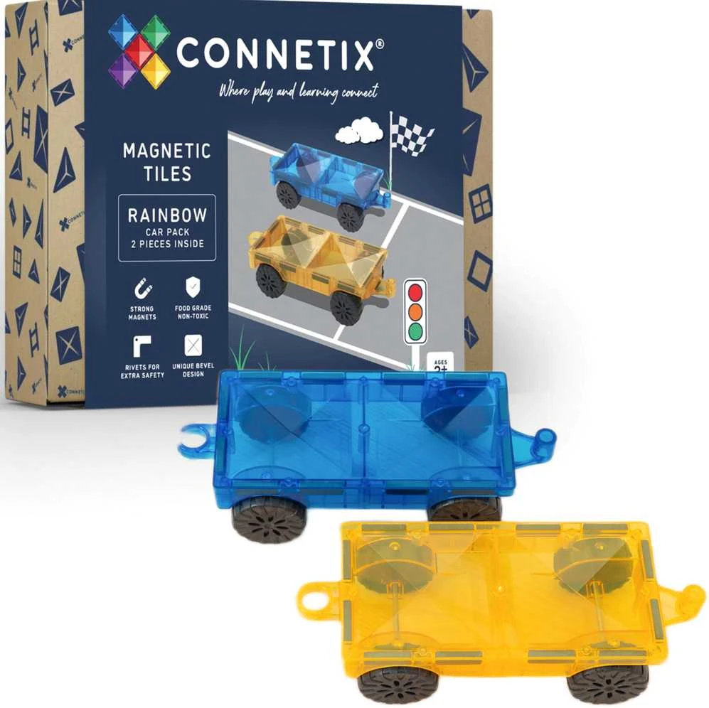 Connetix Mašinėlių rinkinys 2 dalių