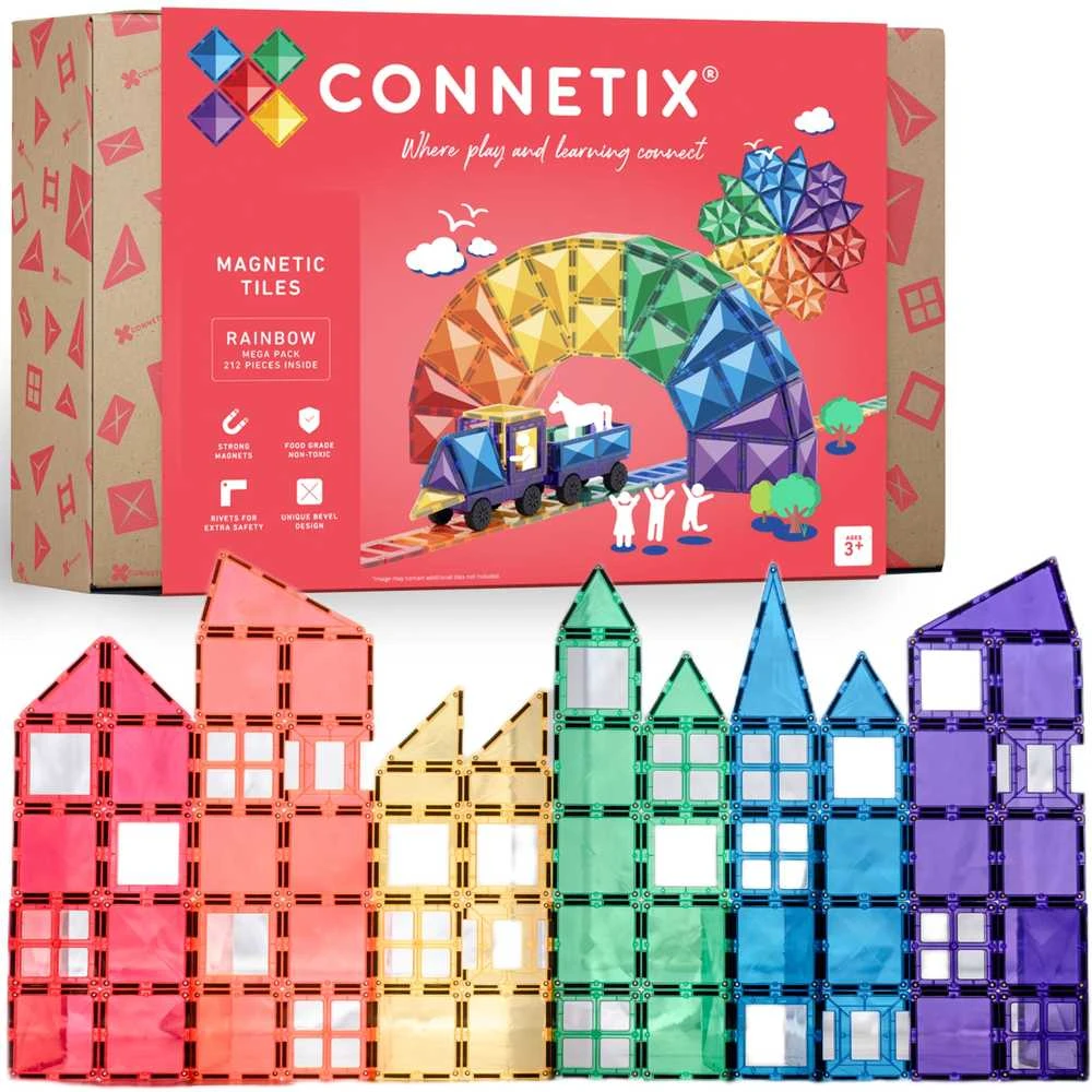 Connetix MEGA rinkinys 212 dalių