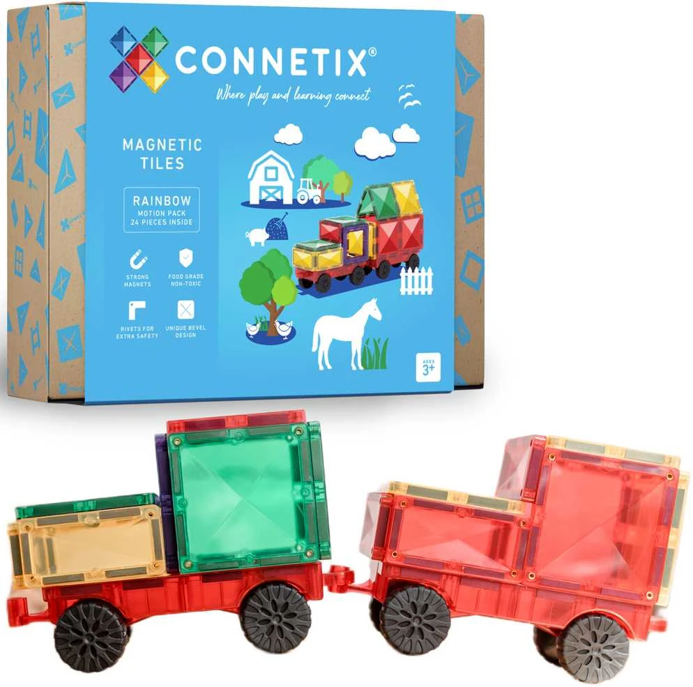 Connetix MOTION rinkinys 24 dalių