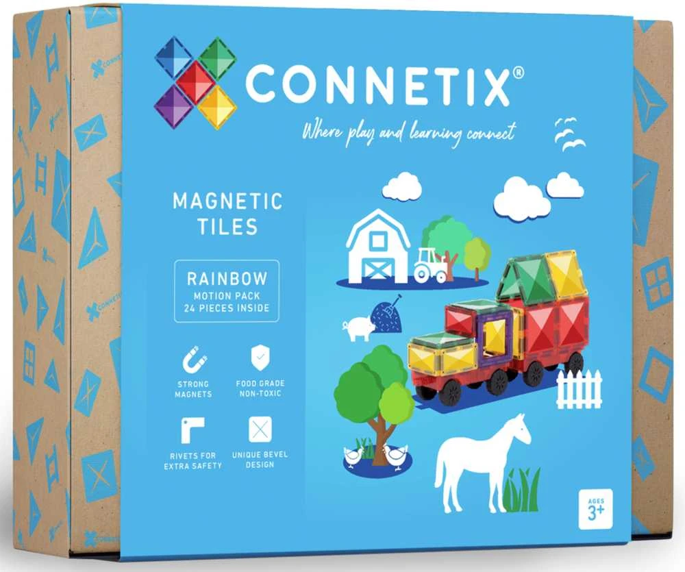 Connetix MOTION rinkinys 24 dalių