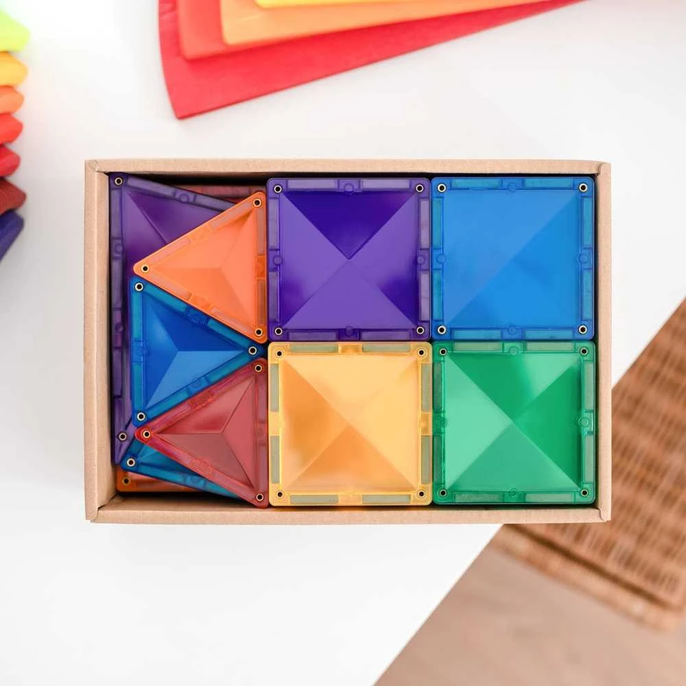Magnetinis konstruktorius Connetix  Rainbow Starter Pack, 60 dalių