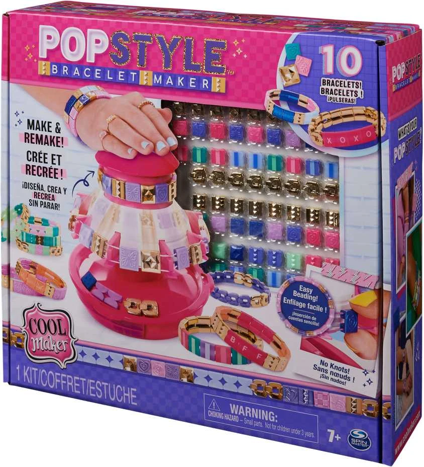 COOL MAKER Apyrankių gaminimo rinkinys POP STYLE