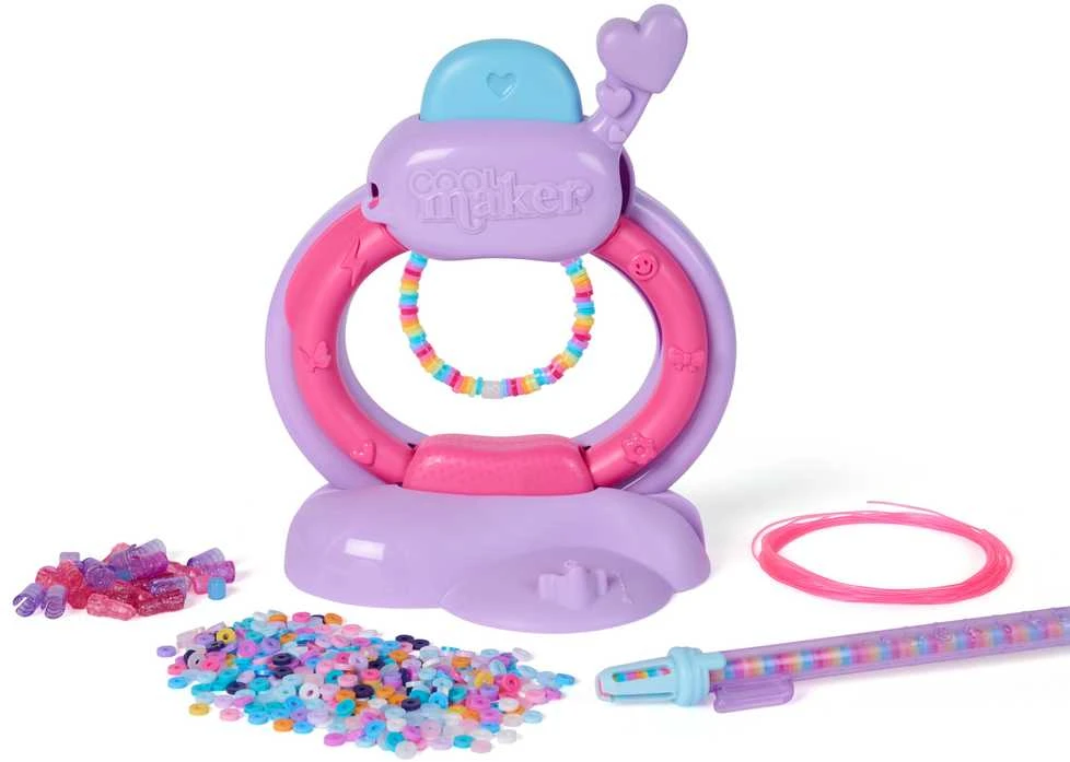 Apyrankių vėrimo rinkinys COOL MAKER Stack'd Heishi Bracelet Studio