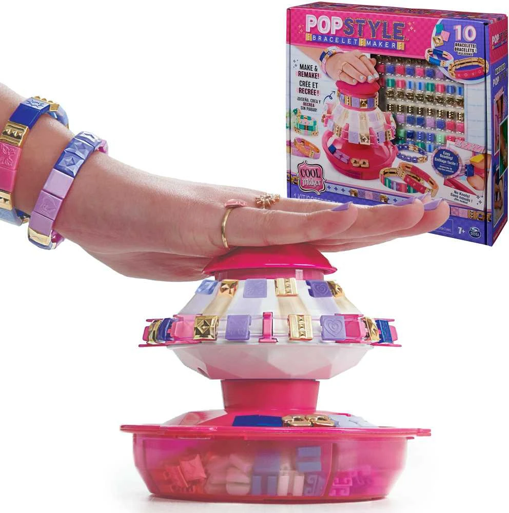 COOL MAKER Apyrankių gaminimo rinkinys POP STYLE