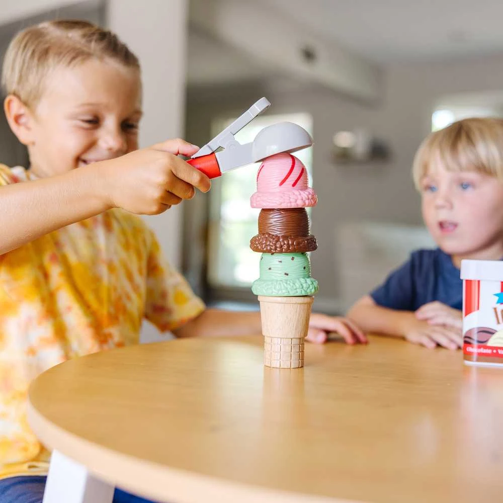 Spin Master MELISSA & DOUG „Scoop & Stack" rinkinys „Ledai"