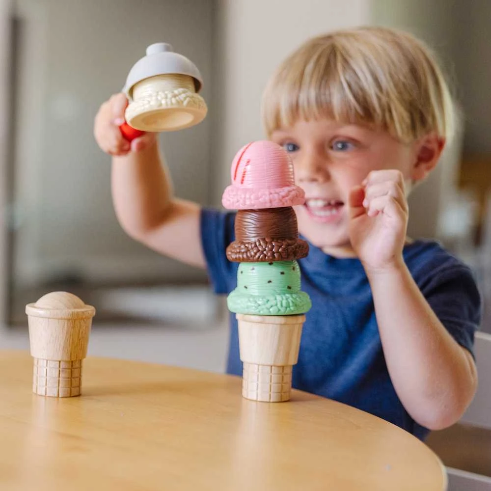 Spin Master MELISSA & DOUG „Scoop & Stack" rinkinys „Ledai"