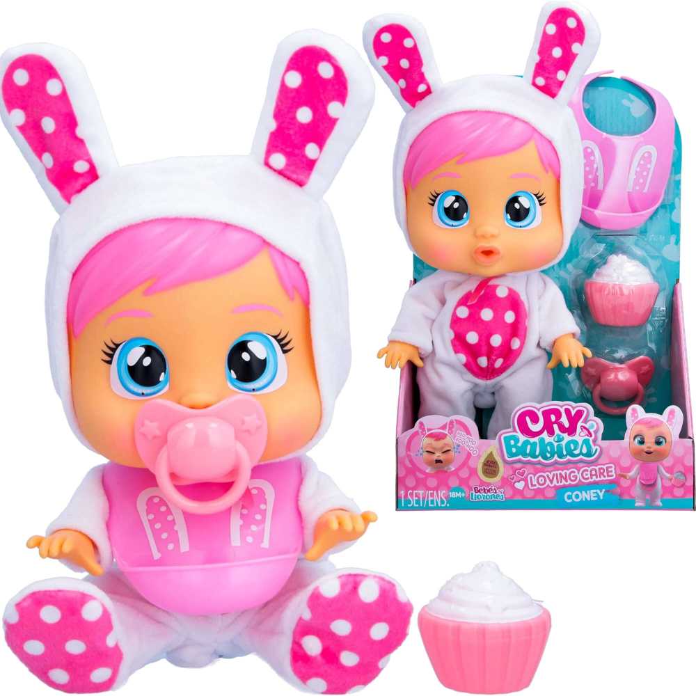 TM Toys Cry Babies Loving Care lalka Coney